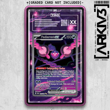 ARKIV3 TAG graded front - Purple