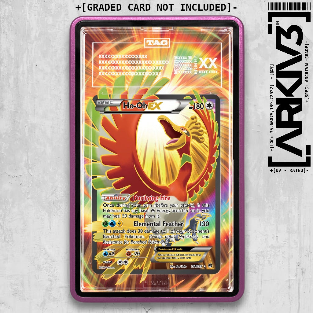 ARKIV3 TAG graded front - Purple