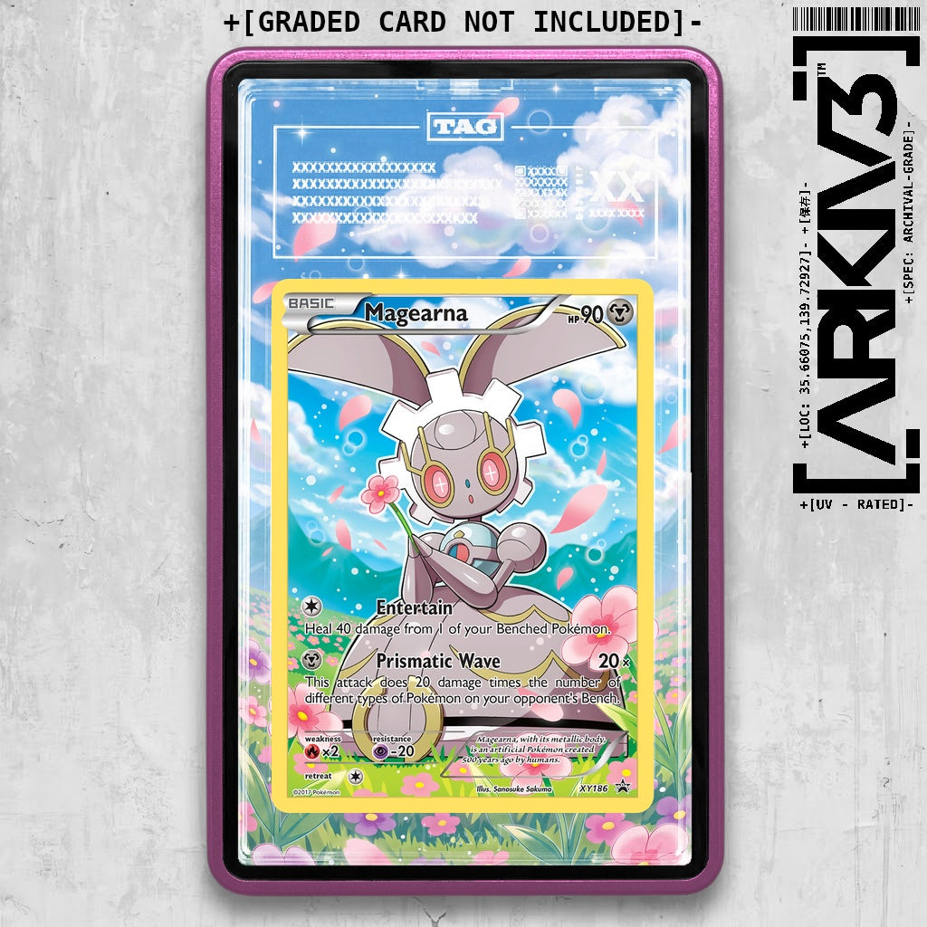 ARKIV3 TAG graded front - Purple