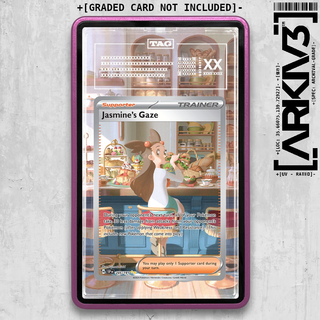 ARKIV3 TAG graded front - Purple