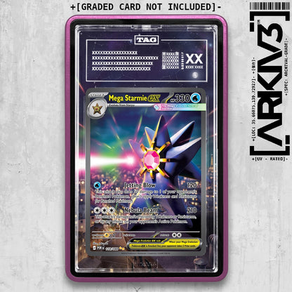 ARKIV3 TAG graded front - Purple