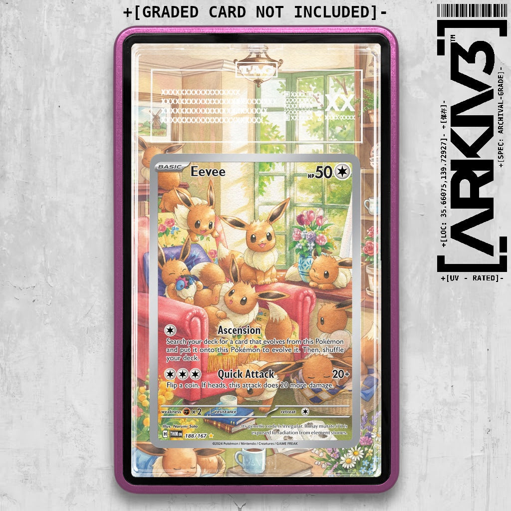 ARKIV3 TAG graded front - Purple