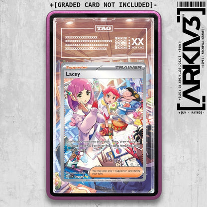 ARKIV3 TAG graded front - Purple