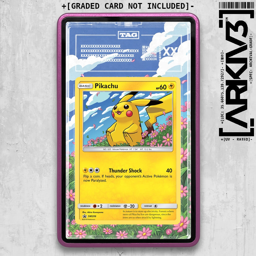 ARKIV3 TAG graded front - Purple