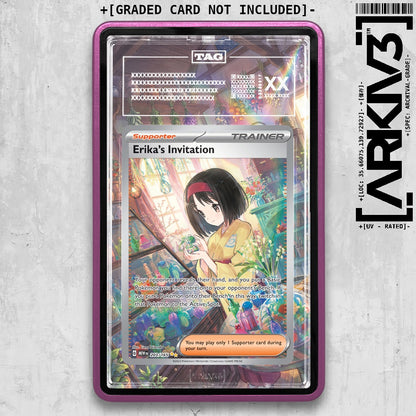 ARKIV3 TAG graded front - Purple