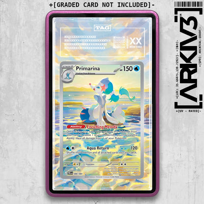 ARKIV3 TAG graded front - Purple