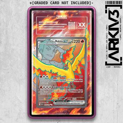 ARKIV3 TAG graded front - Purple