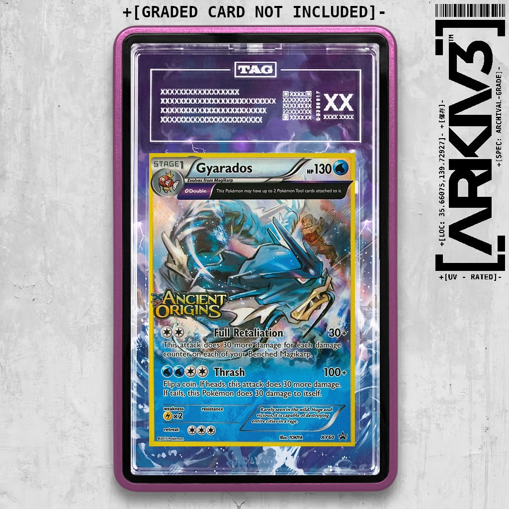 ARKIV3 TAG graded front - Purple