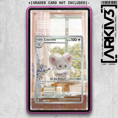 ARKIV3 TAG graded front - Purple