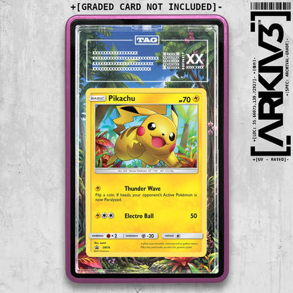 ARKIV3 TAG graded front - Purple
