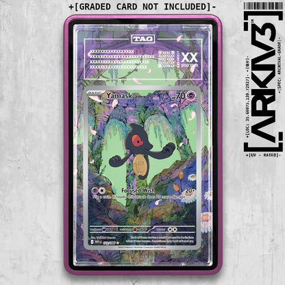 ARKIV3 TAG graded front - Purple