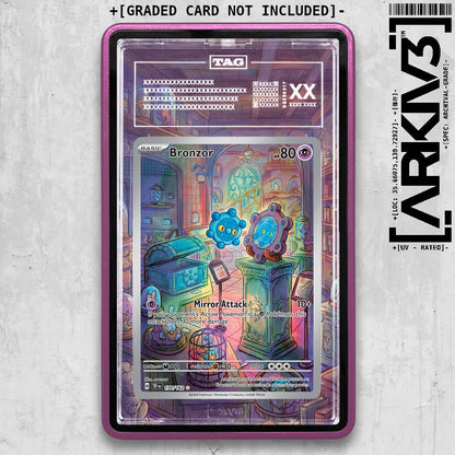 ARKIV3 TAG graded front - Purple