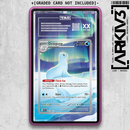 ARKIV3 TAG graded front - Purple