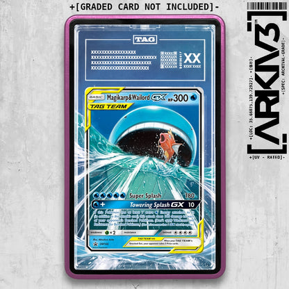 ARKIV3 TAG graded front - Purple