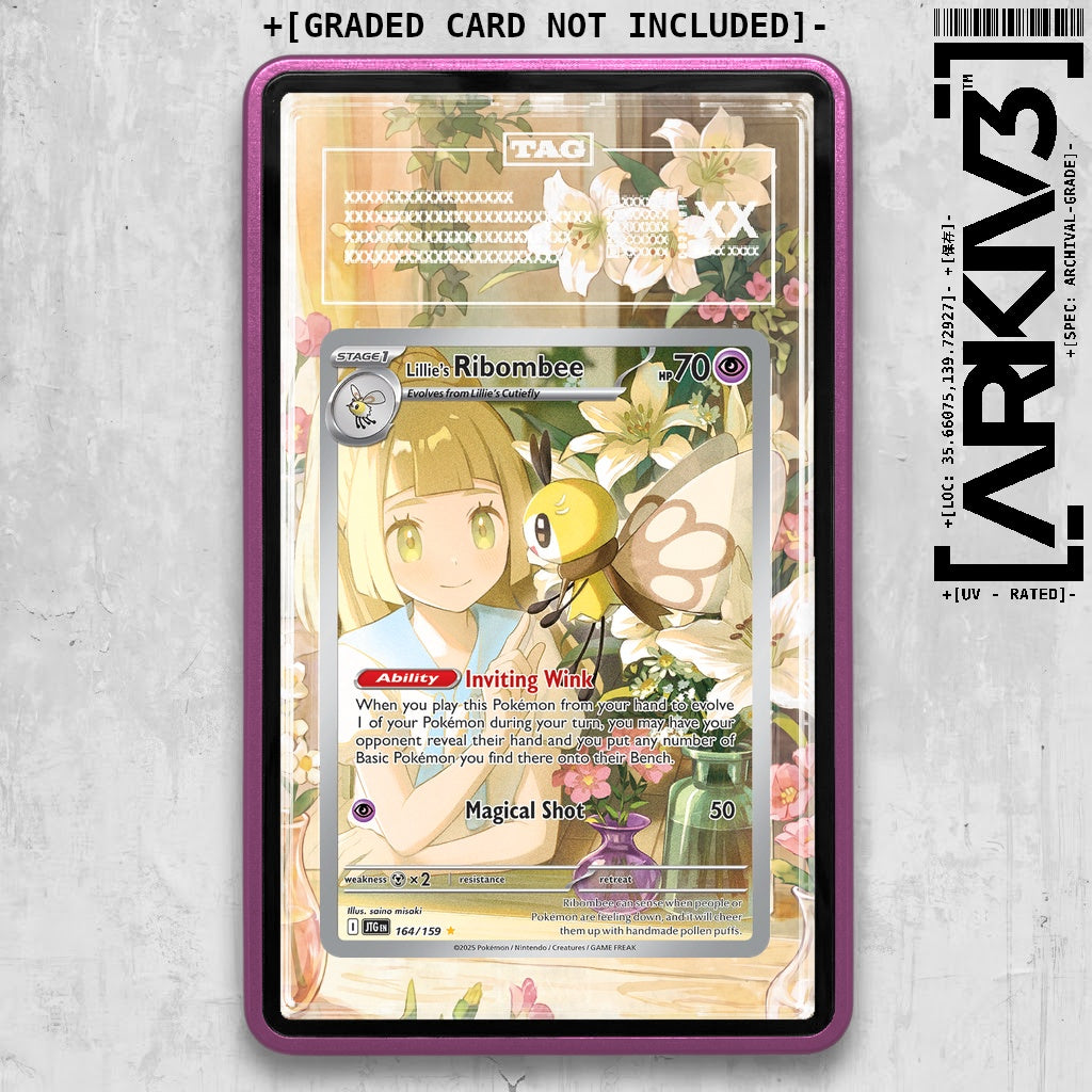 ARKIV3 TAG graded front - Purple