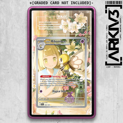 ARKIV3 TAG graded front - Purple