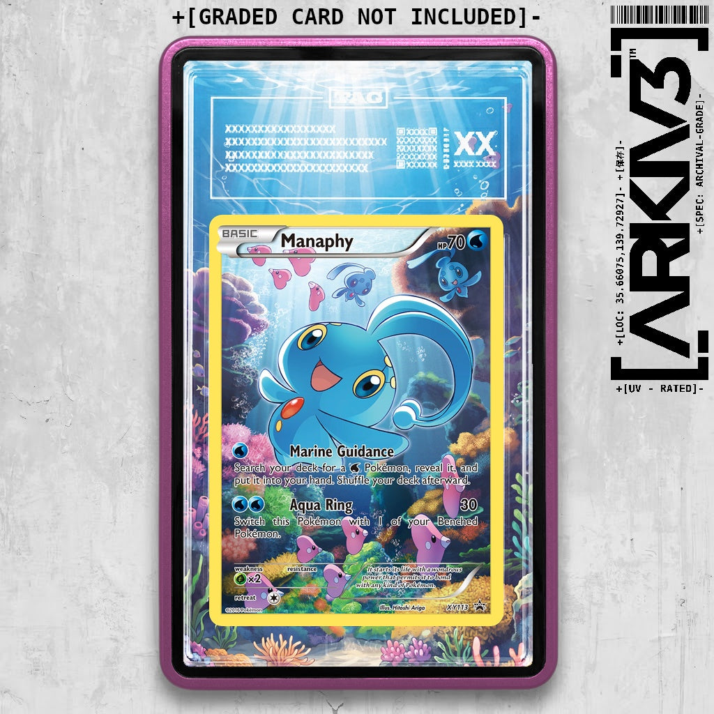 ARKIV3 TAG graded front - Purple
