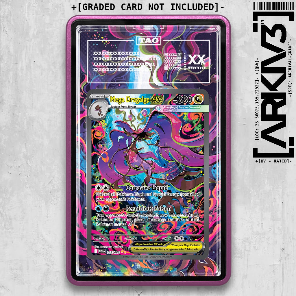 ARKIV3 TAG graded front - Purple