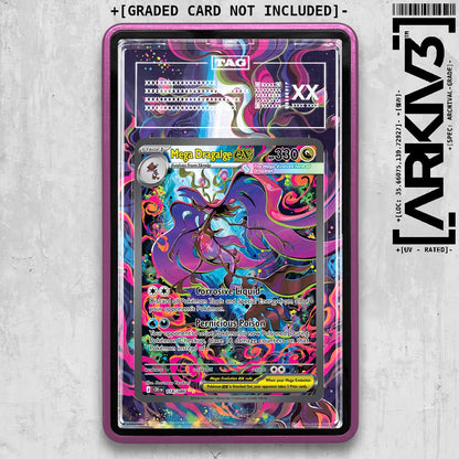 ARKIV3 TAG graded front - Purple