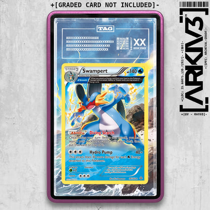 ARKIV3 TAG graded front - Purple