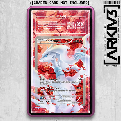 ARKIV3 TAG graded front - Purple