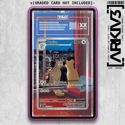 ARKIV3 TAG graded front - Purple