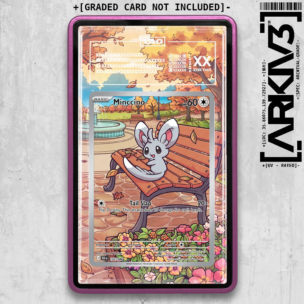 ARKIV3 TAG graded front - Purple