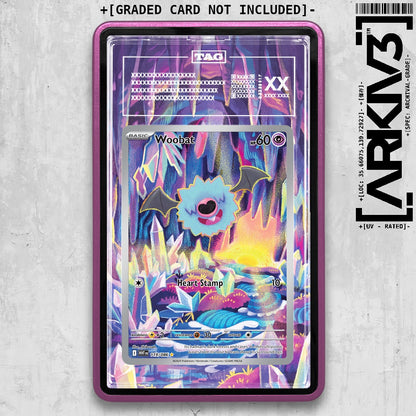 ARKIV3 TAG graded front - Purple