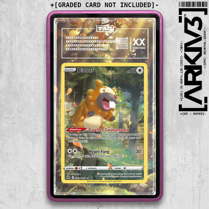 ARKIV3 TAG graded front - Purple