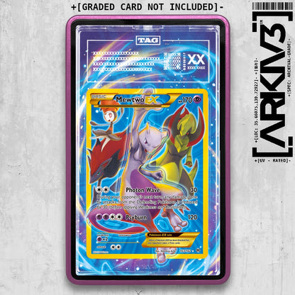 ARKIV3 TAG graded front - Purple