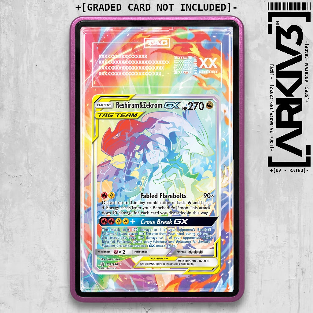 ARKIV3 TAG graded front - Purple