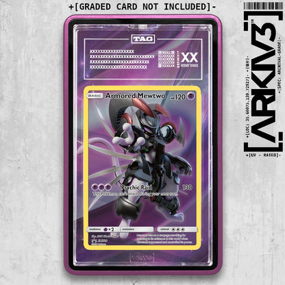 ARKIV3 TAG graded front - Purple
