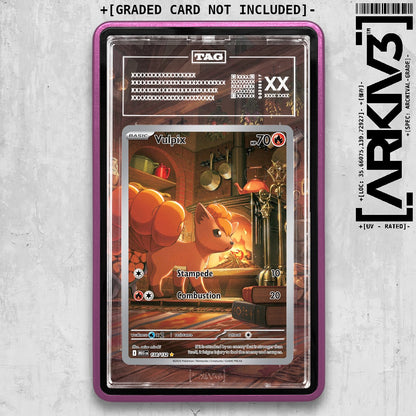 ARKIV3 TAG graded front - Purple