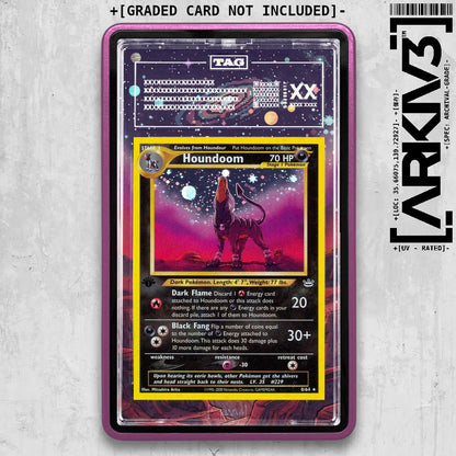 ARKIV3 TAG graded front - Purple