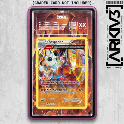 ARKIV3 TAG graded front - Purple