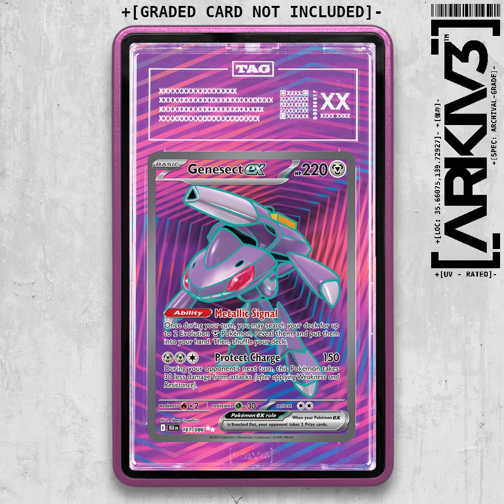 ARKIV3 TAG graded front - Purple