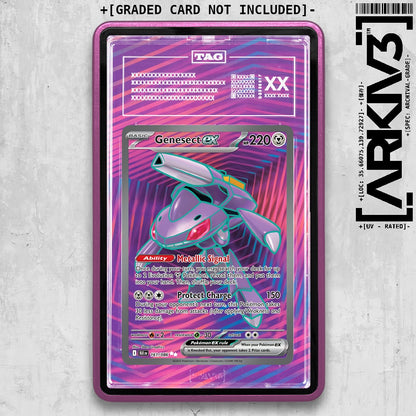 ARKIV3 TAG graded front - Purple