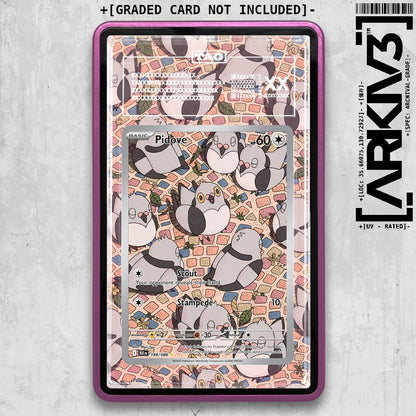 ARKIV3 TAG graded front - Purple