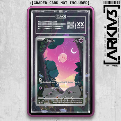 ARKIV3 TAG graded front - Purple