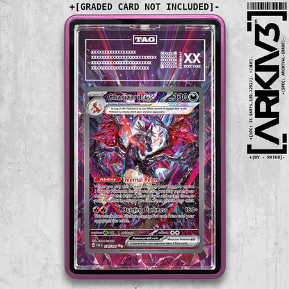 ARKIV3 TAG graded front - Purple
