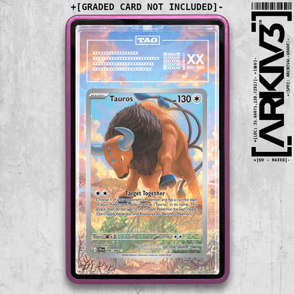 ARKIV3 TAG graded front - Purple