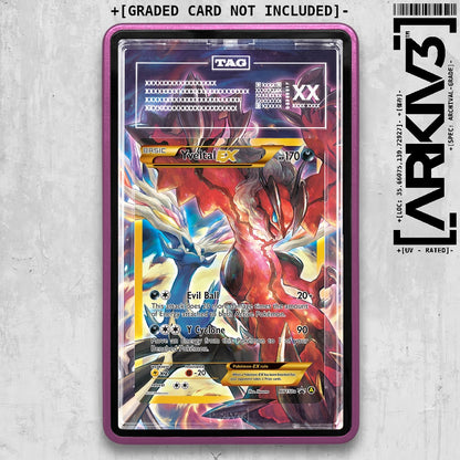 ARKIV3 TAG graded front - Purple