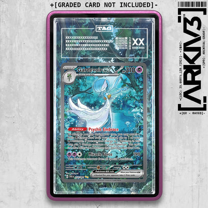 ARKIV3 TAG graded front - Purple