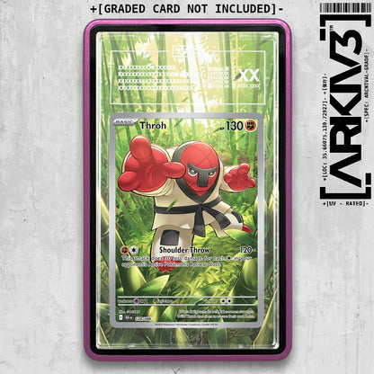 ARKIV3 TAG graded front - Purple