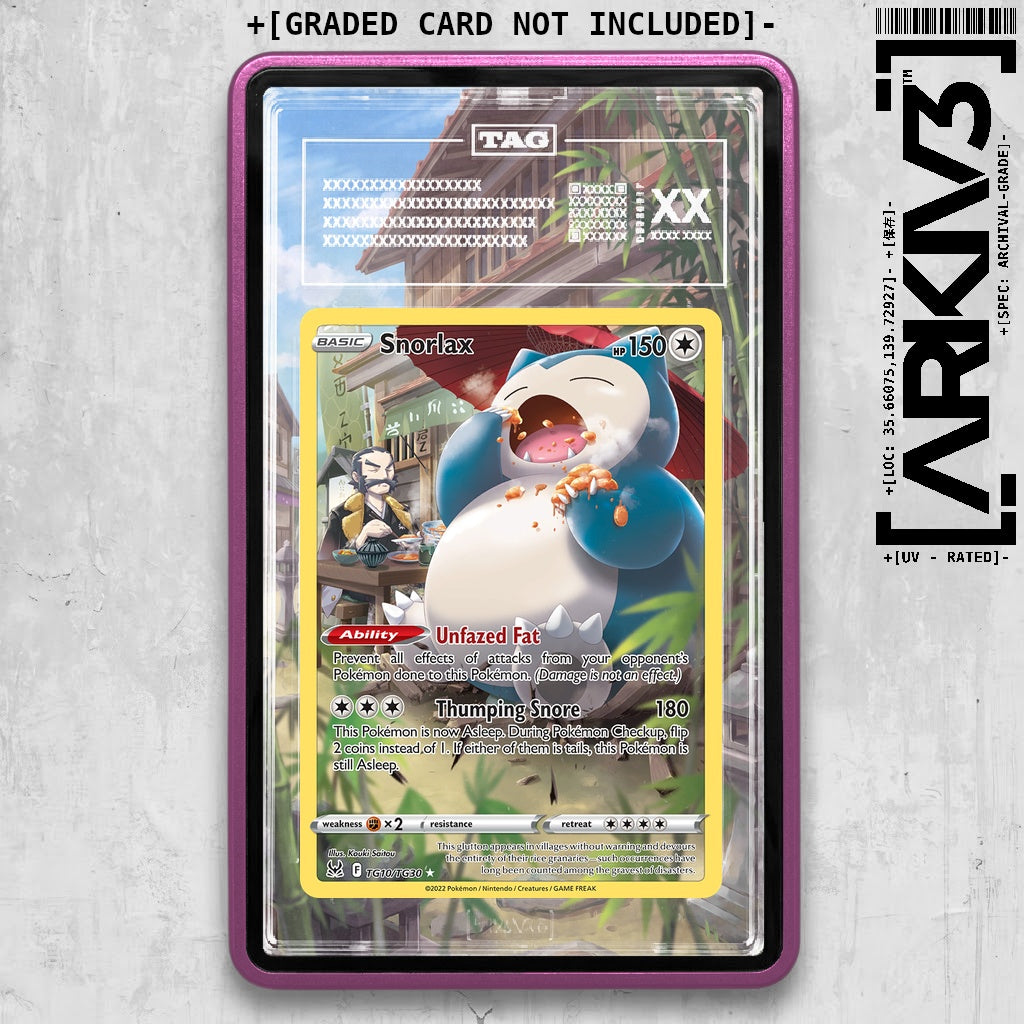 ARKIV3 TAG graded front - Purple