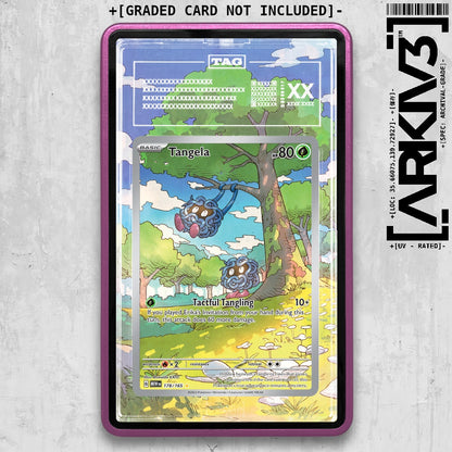 ARKIV3 TAG graded front - Purple