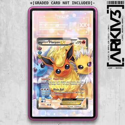 ARKIV3 TAG graded front - Purple