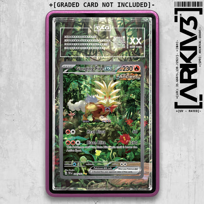 ARKIV3 TAG graded front - Purple