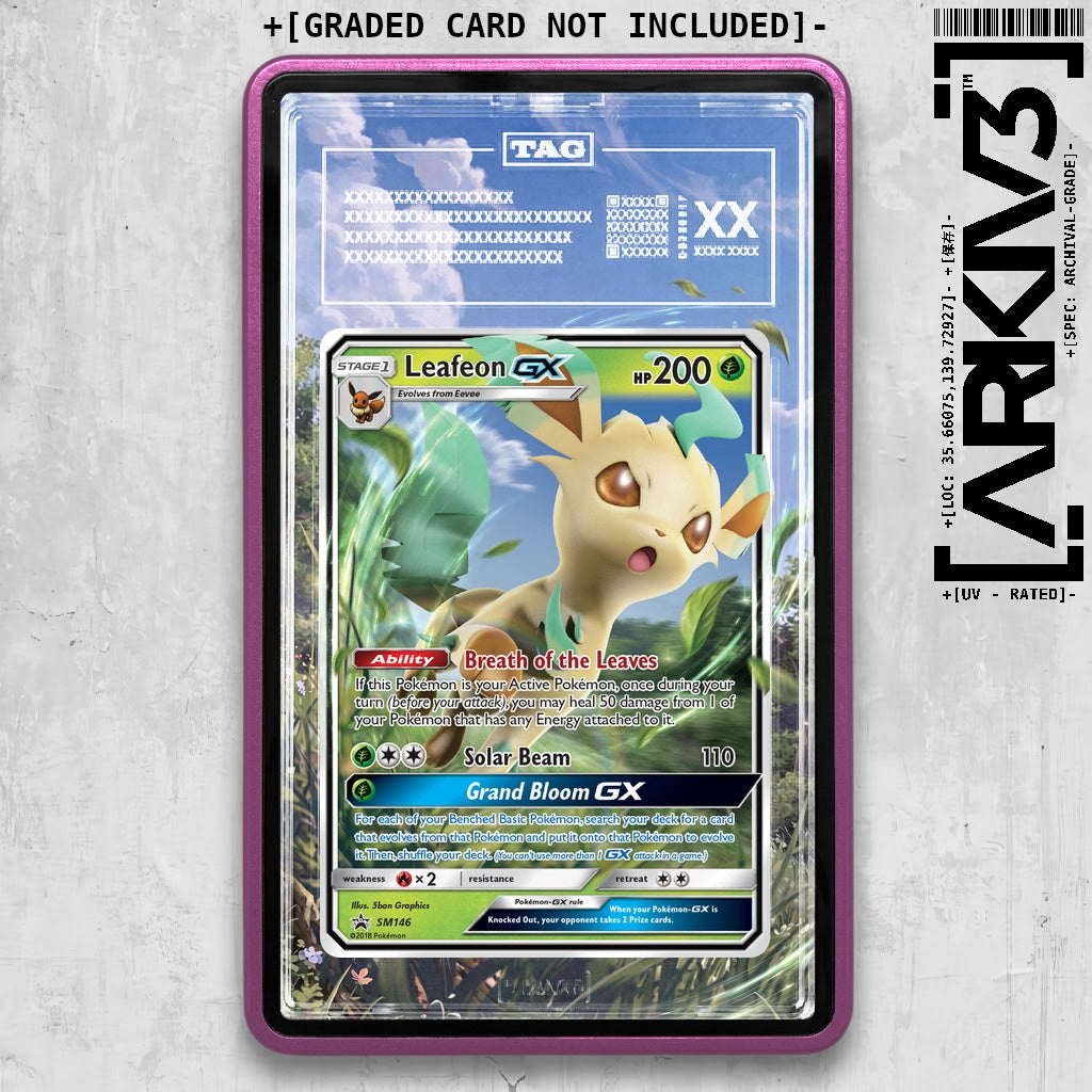 ARKIV3 TAG graded front - Purple