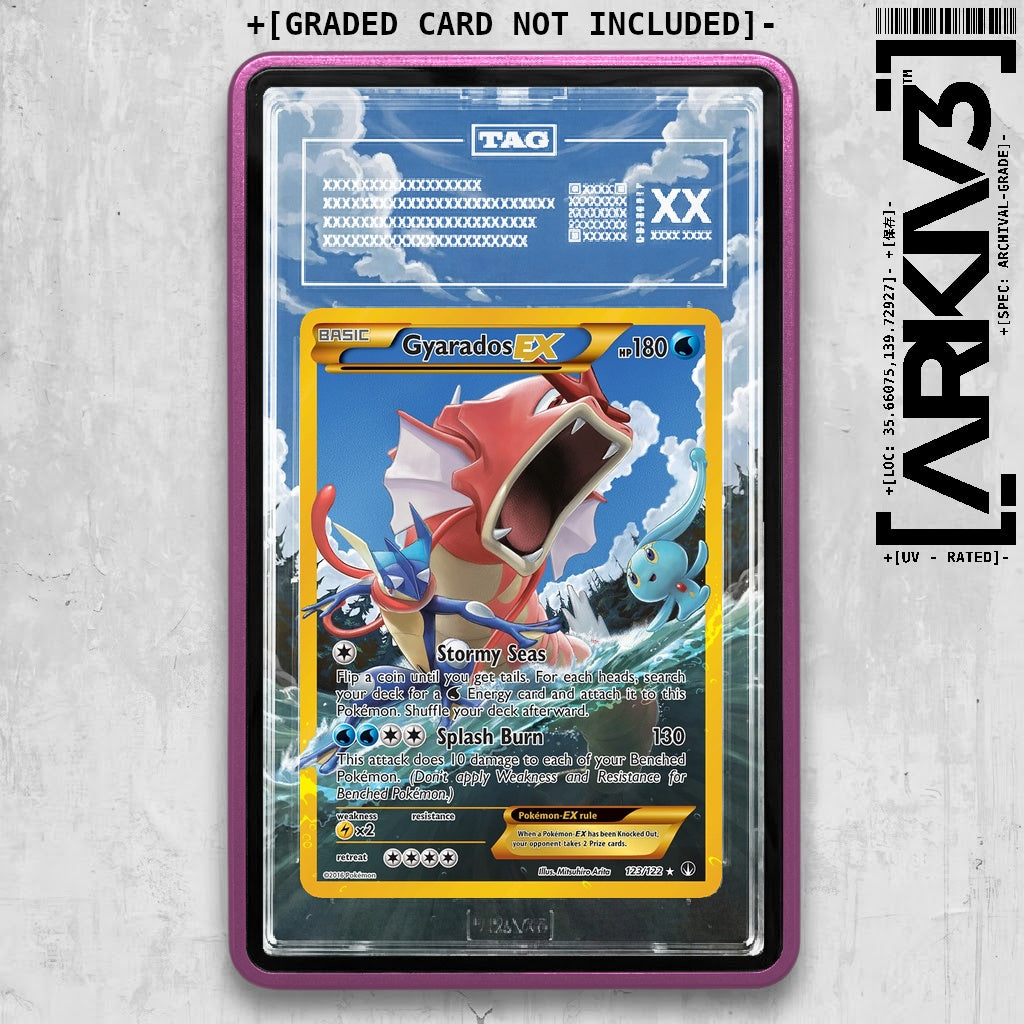 ARKIV3 TAG graded front - Purple